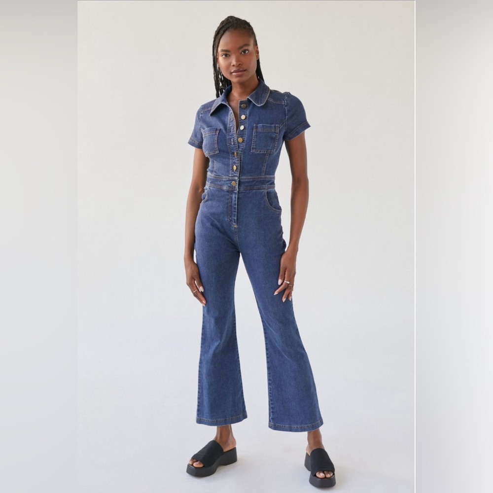 Urban Outfitters Denim Coverall Jumpsuit - Picture 6 of 6